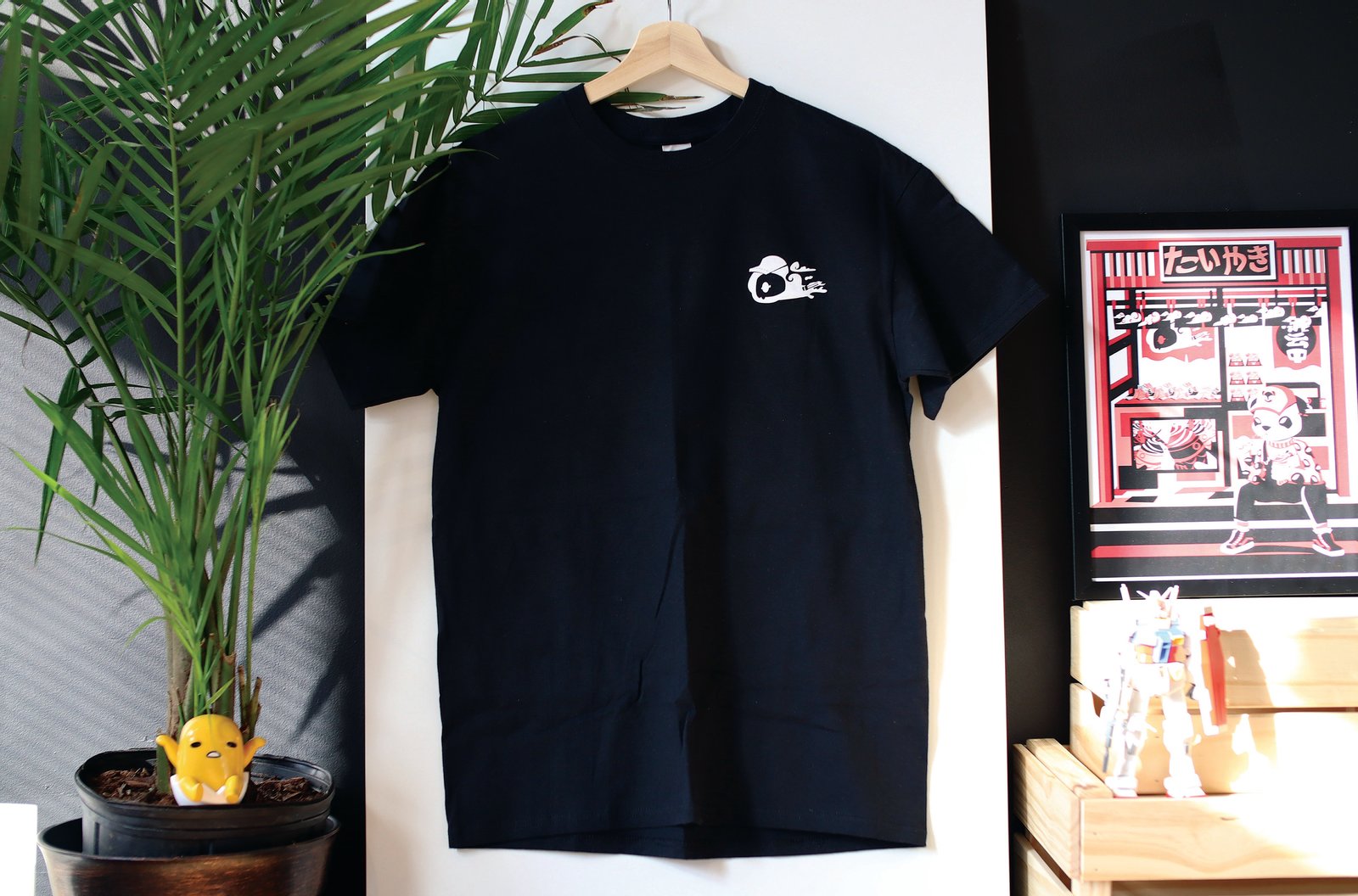 Basic Logo Shirt (Black and White)